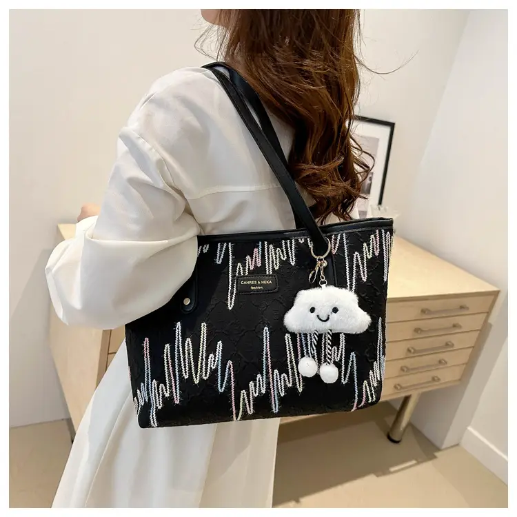 Japanese Style Soft Girl Tote Bag 2024 Large Capacity — feature 11