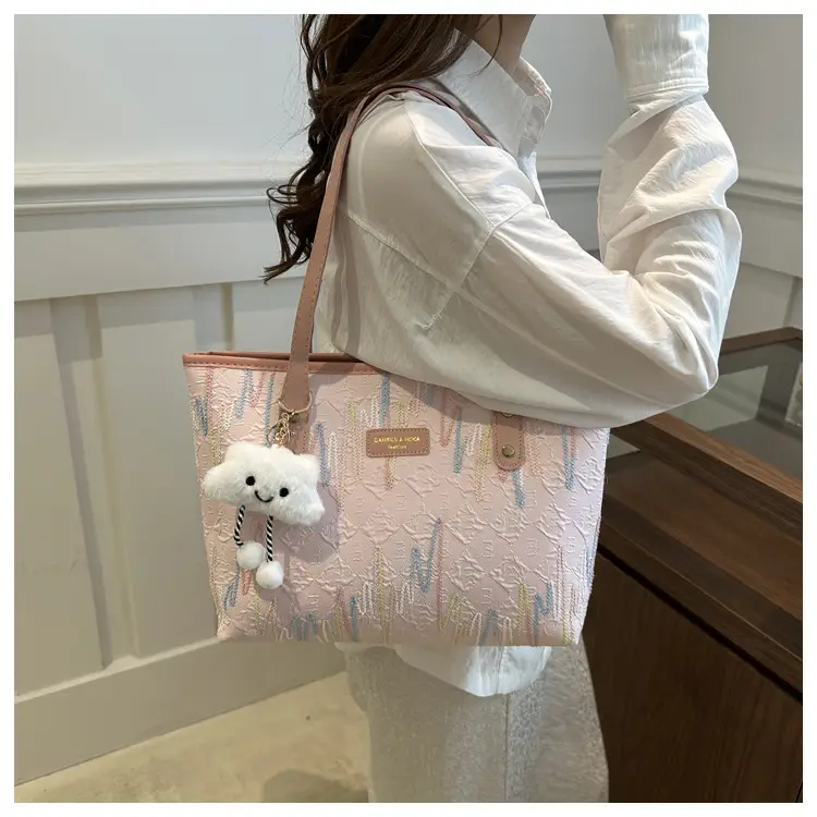 Japanese Style Soft Girl Tote Bag 2024 Large Capacity — feature 17