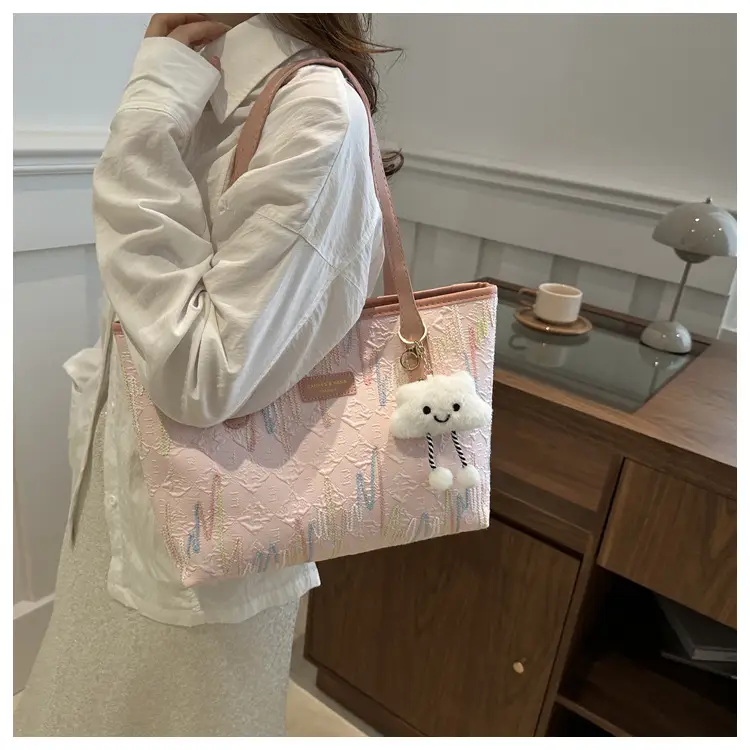 Japanese Style Soft Girl Tote Bag 2024 Large Capacity — feature 18