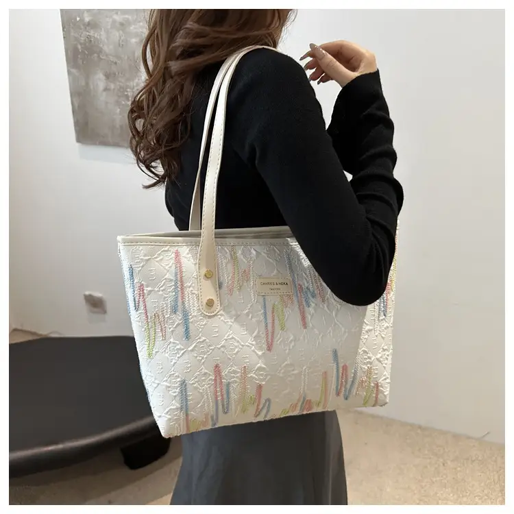 Japanese Style Soft Girl Tote Bag 2024 Large Capacity — feature 24