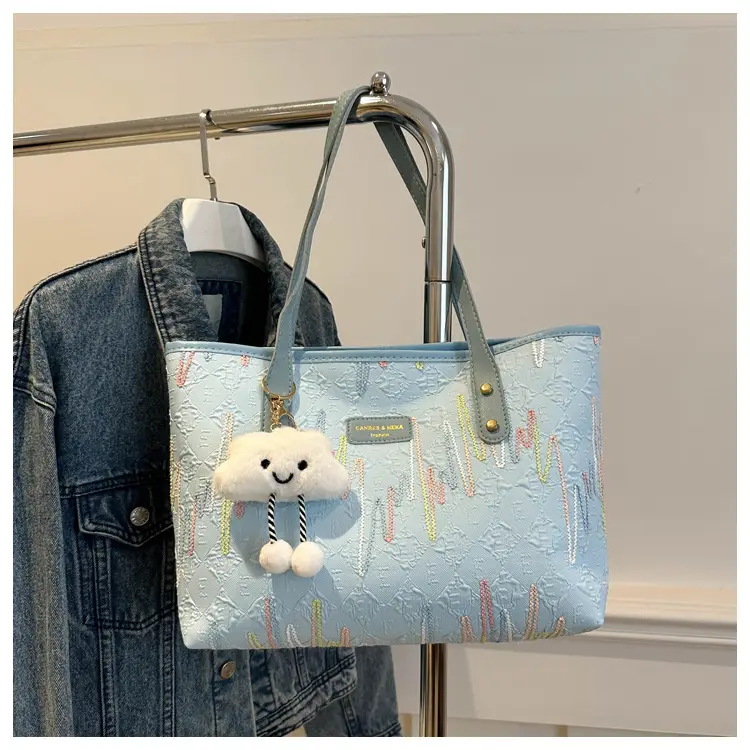 Japanese Style Soft Girl Tote Bag 2024 Large Capacity — feature 31