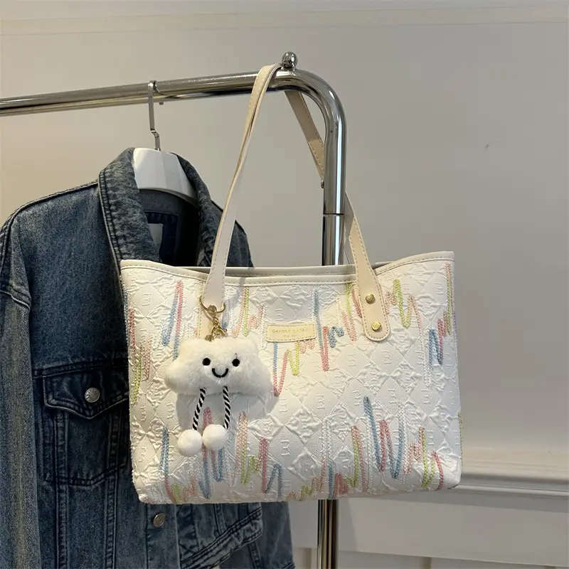 Japanese Style Soft Girl Tote Bag 2024 Large Capacity - Image 2