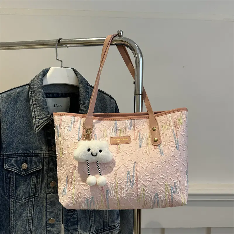 Japanese Style Soft Girl Tote Bag 2024 Large Capacity - Image 3