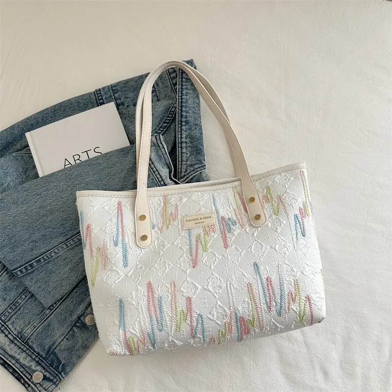 Japanese Style Soft Girl Tote Bag 2024 Large Capacity - Image 6