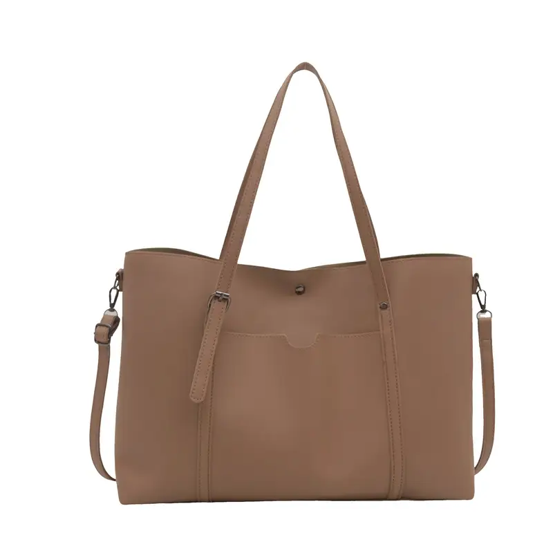 Women's Brown Retro Shoulder Bag 2024 Summer - Image 2