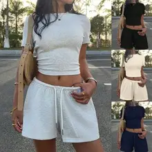 Wide Leg Pants for Women Green Elastic Waist Long Culotte — feature 2
