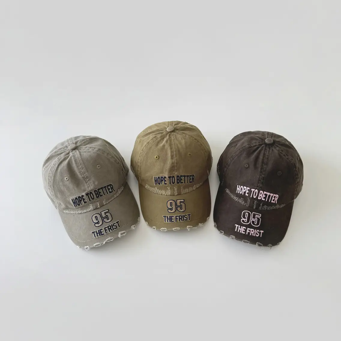 Autumn Washed Baseball Caps for Boys Girls 2026 - Image 3