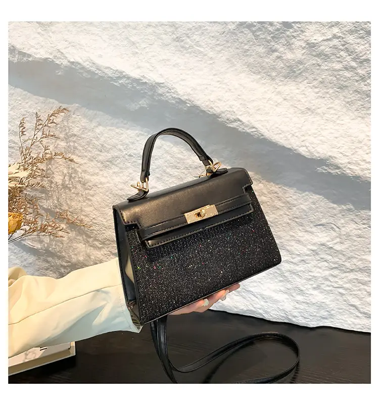 Women's Sequin Crossbody Bag Gold 2024 New — feature 17