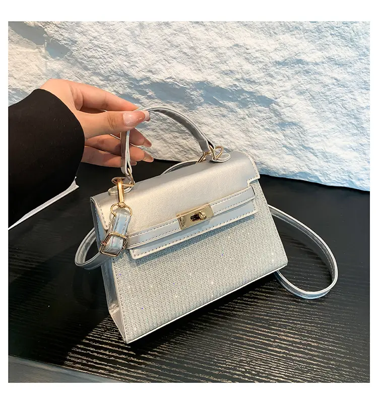 Women's Sequin Crossbody Bag Gold 2024 New — feature 35