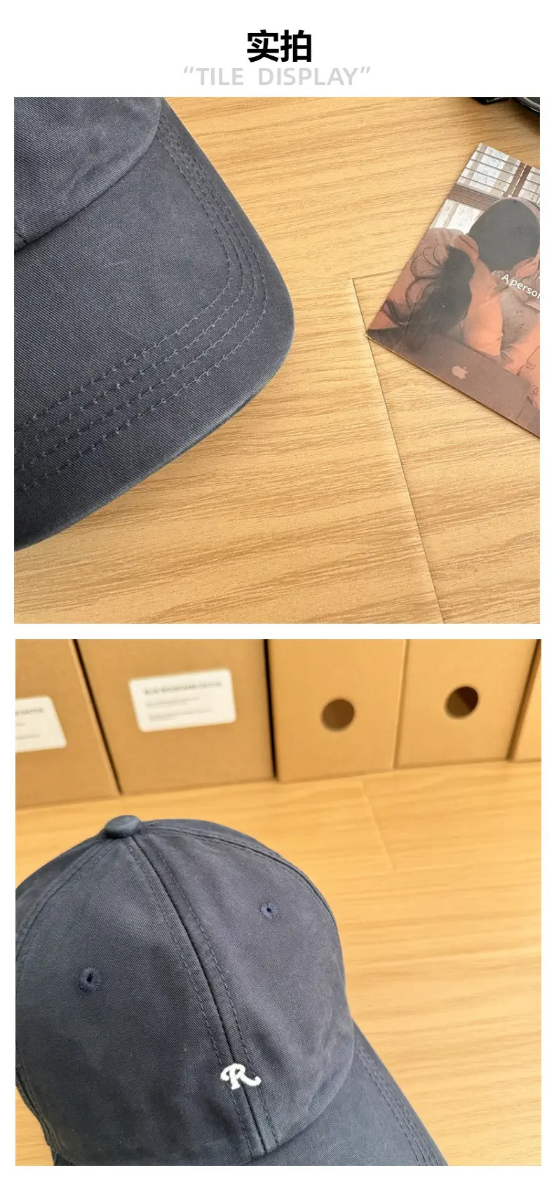High Quality Retro Baseball Cap with Sunscreen & Sunglasses — feature 6