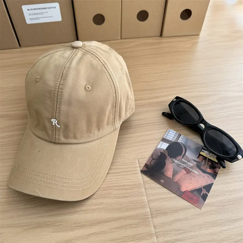 High Quality Retro Baseball Cap with Sunscreen & Sunglasses - Image 8