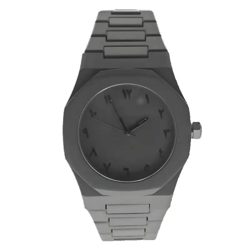 Black Matte Quartz Watch for Women Men - Image 3