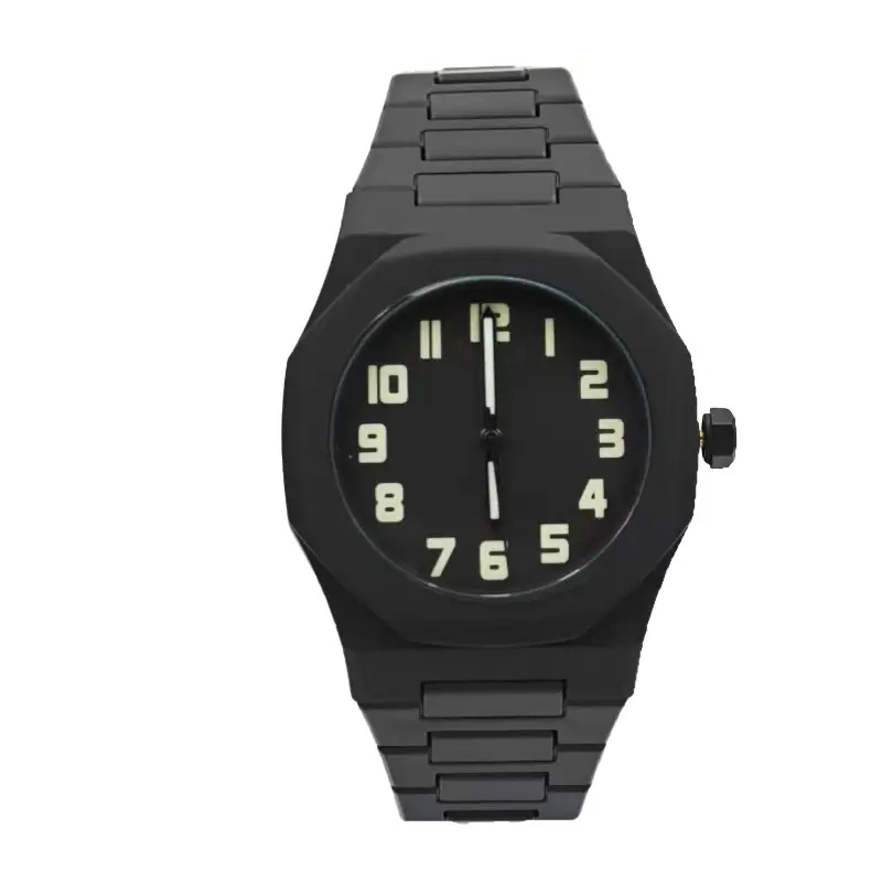 Black Matte Quartz Watch for Women Men - Image 6