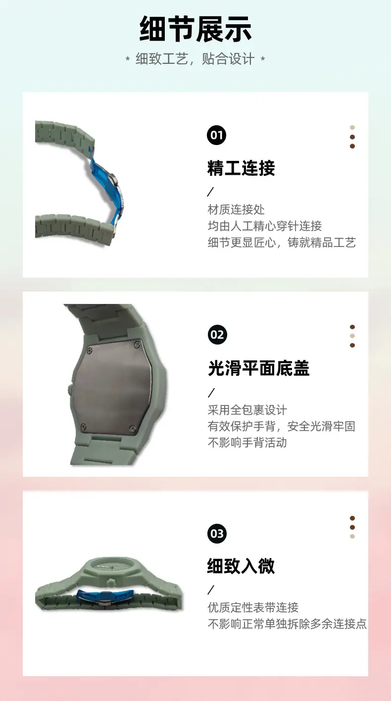 Black Matte Quartz Watch for Women Men — feature 6
