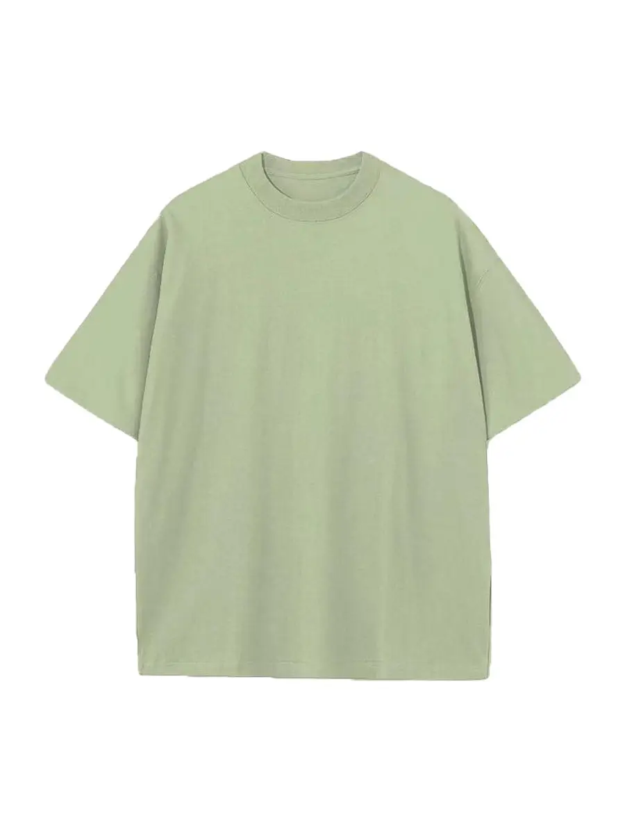 Pink Cotton Round Neck T-Shirt 230g - Image 16