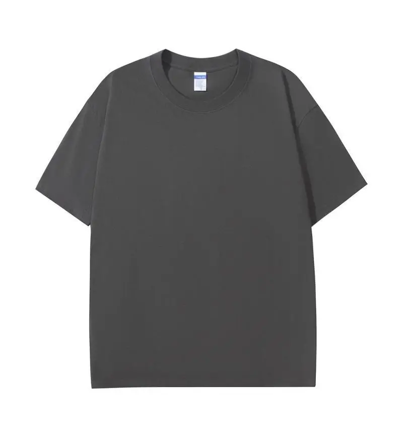 Pink Cotton Round Neck T-Shirt 230g - Image 6