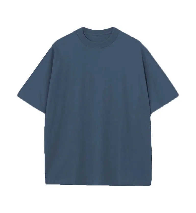Pink Cotton Round Neck T-Shirt 230g - Image 7
