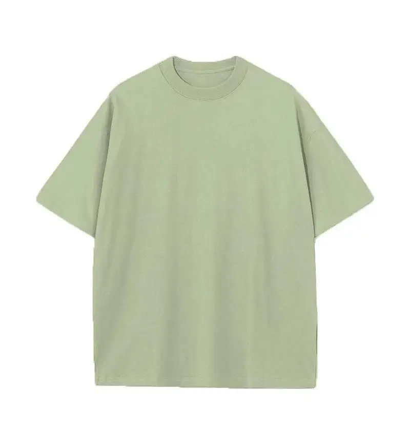 Pink Cotton Round Neck T-Shirt 230g - Image 8