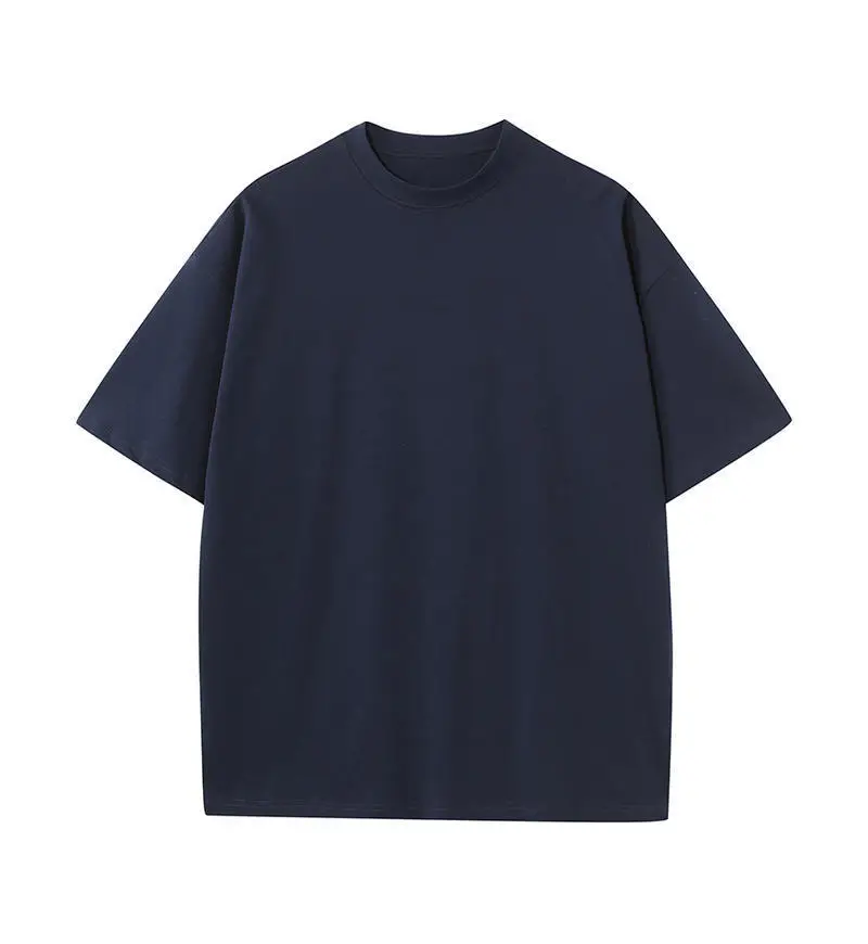 Pink Cotton Round Neck T-Shirt 230g - Image 9