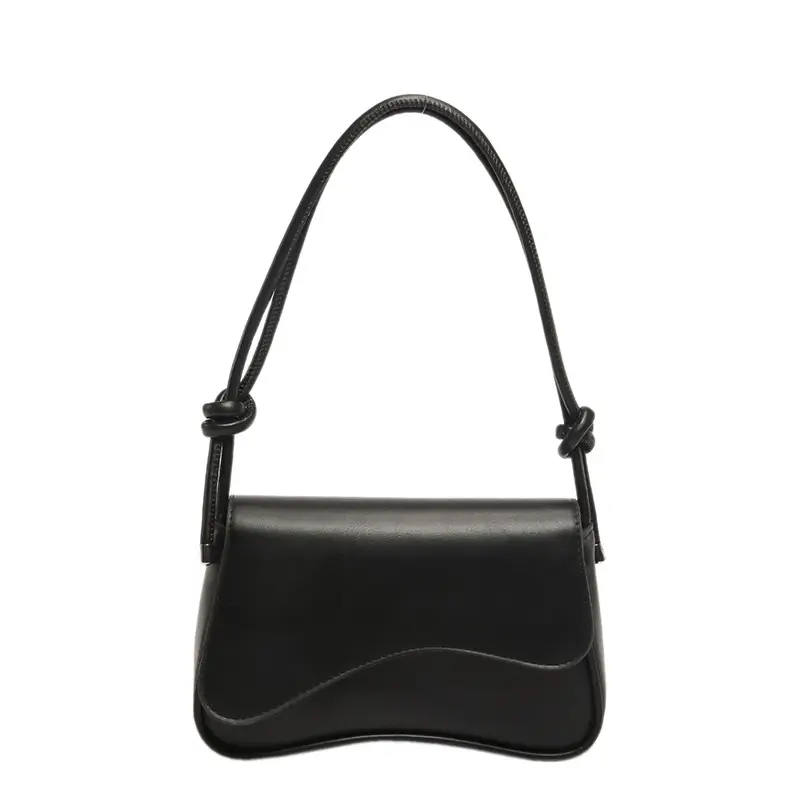 Women's Underarm Bag Brown Square Shoulder Crossbody - Image 10