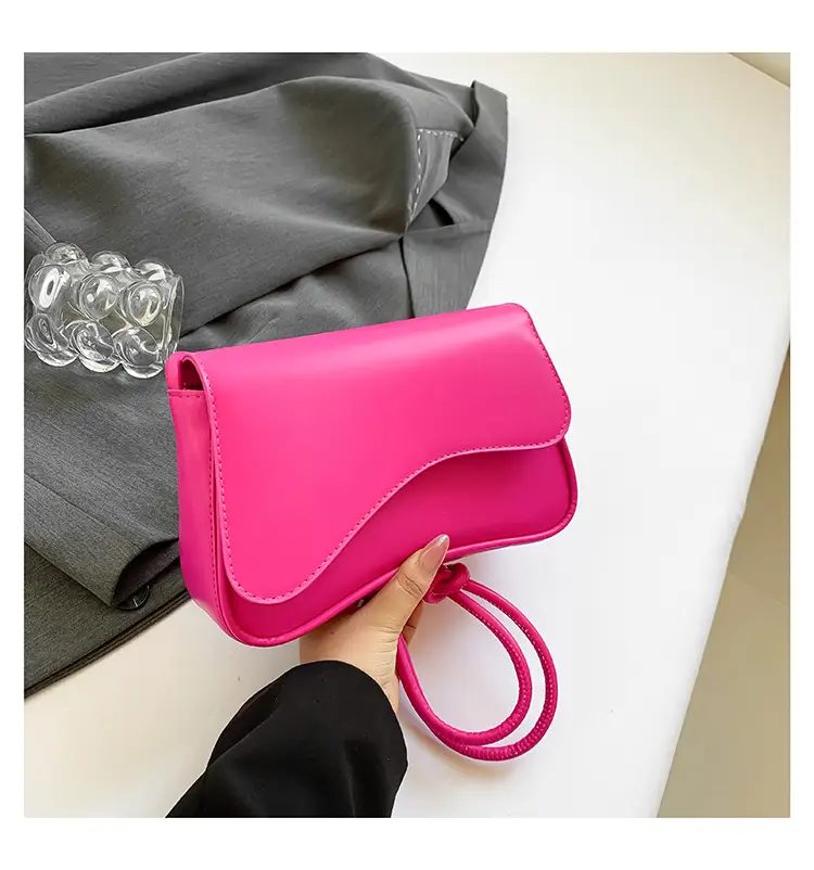 Women's Underarm Bag Brown Square Shoulder Crossbody — feature 38