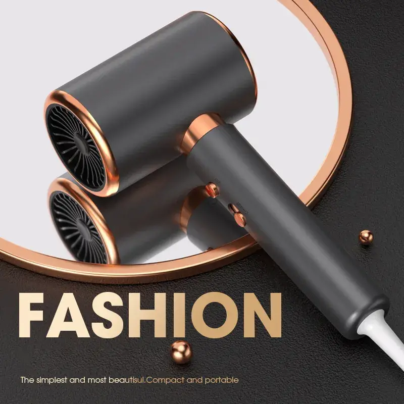 Cross-border Electric Hair Dryer with High Wind Blue Fan