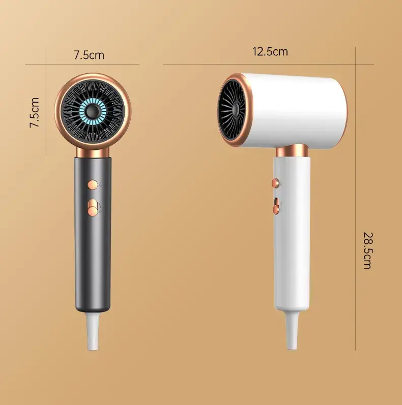 Cross-border Electric Hair Dryer with High Wind Blue Fan — feature 21