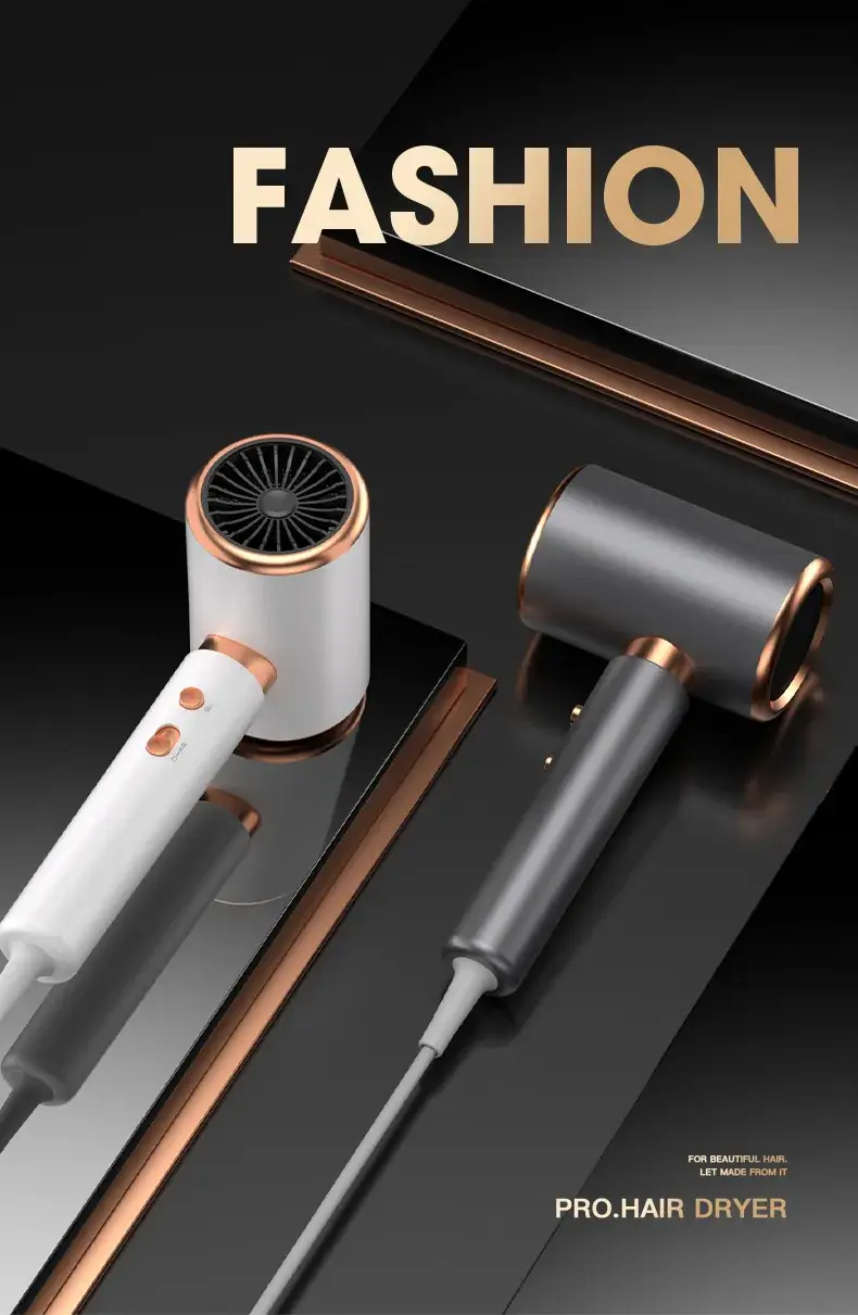 Cross-border Electric Hair Dryer with High Wind Blue Fan — feature 24