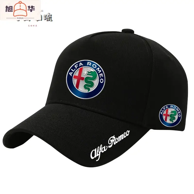 Alfa Romeo F1 racing car logo modified logo printing fans around baseball cap summer men sunshade