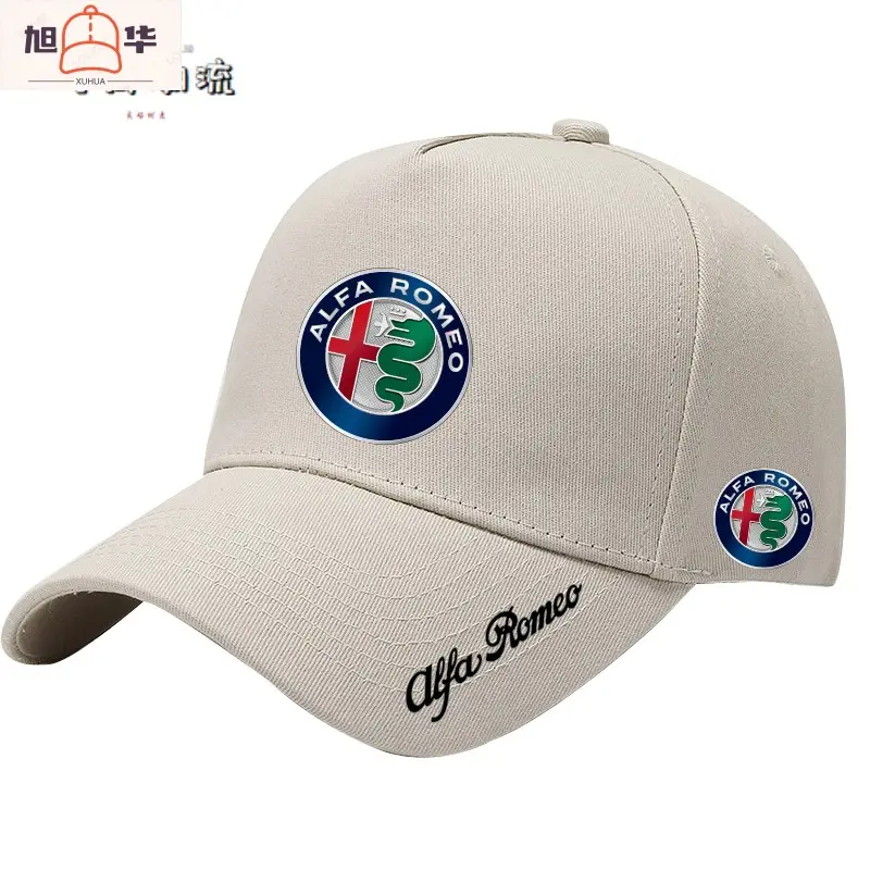 Alfa Romeo F1 racing car logo modified logo printing fans around baseball cap summer men sunshade