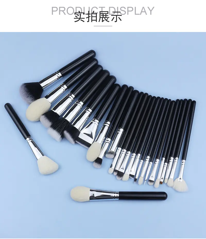 Professional Makeup Brush Set 25 Pcs Animal Hair Brush Kit β feature 11