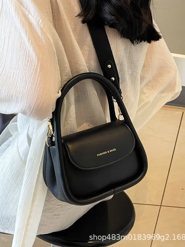 Black Crossbody Bag Women 2024 New Fashion - Image 6