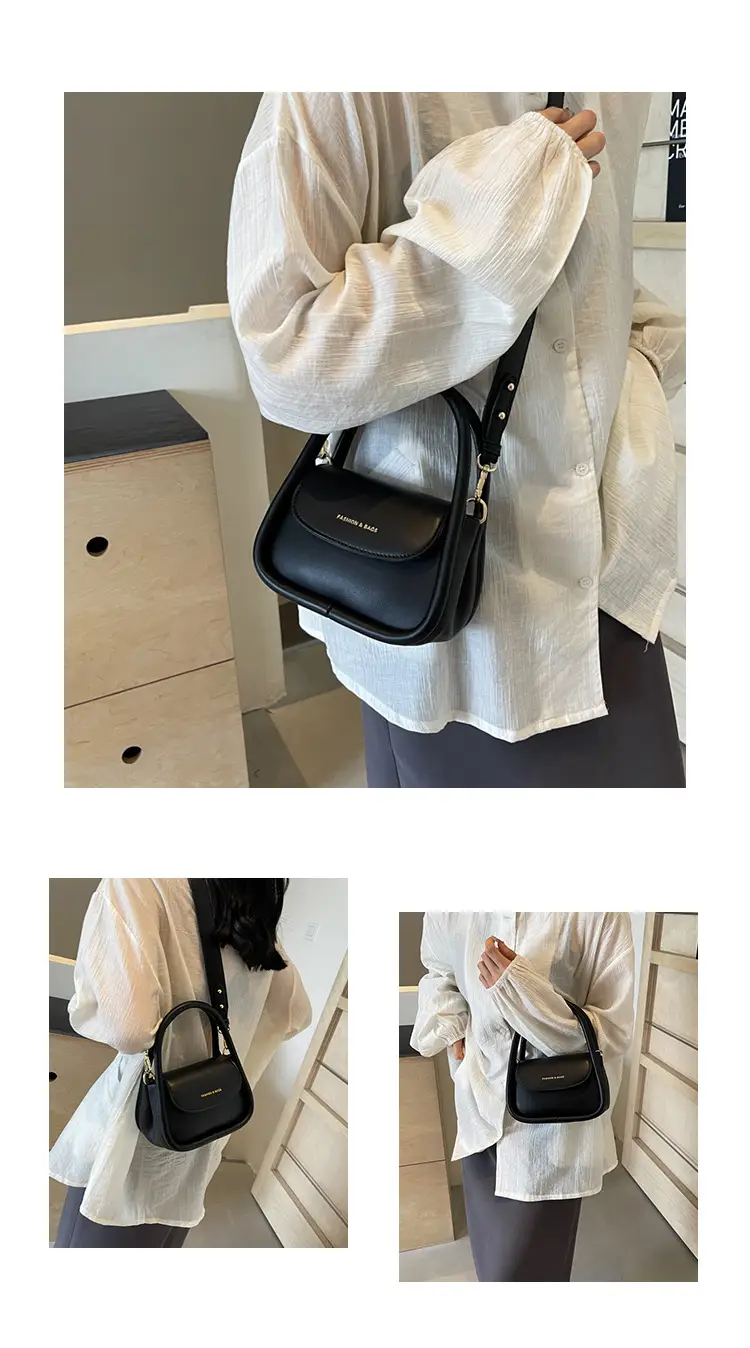 Black Crossbody Bag Women 2024 New Fashion — feature 10