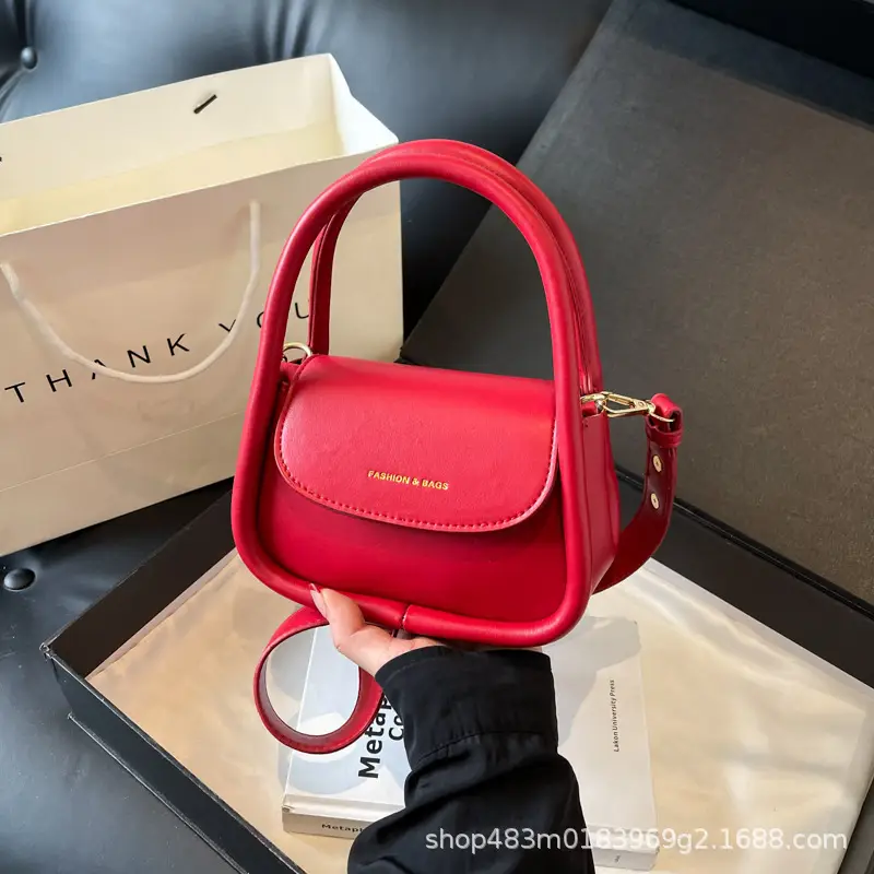 Black Crossbody Bag Women 2024 New Fashion - Image 4