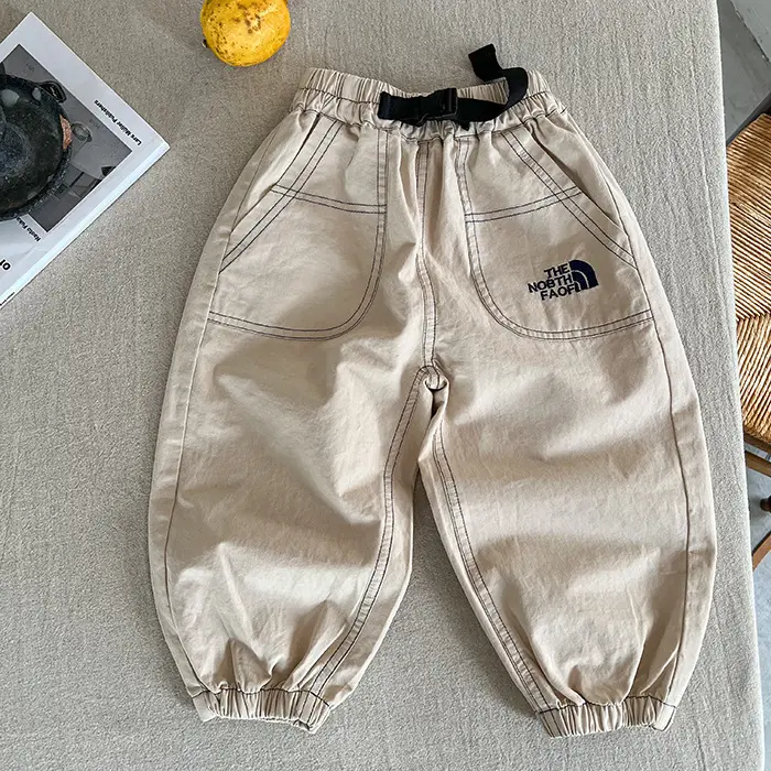 Kids Casual Pants Set Black Red 2025 New Style — feature 17