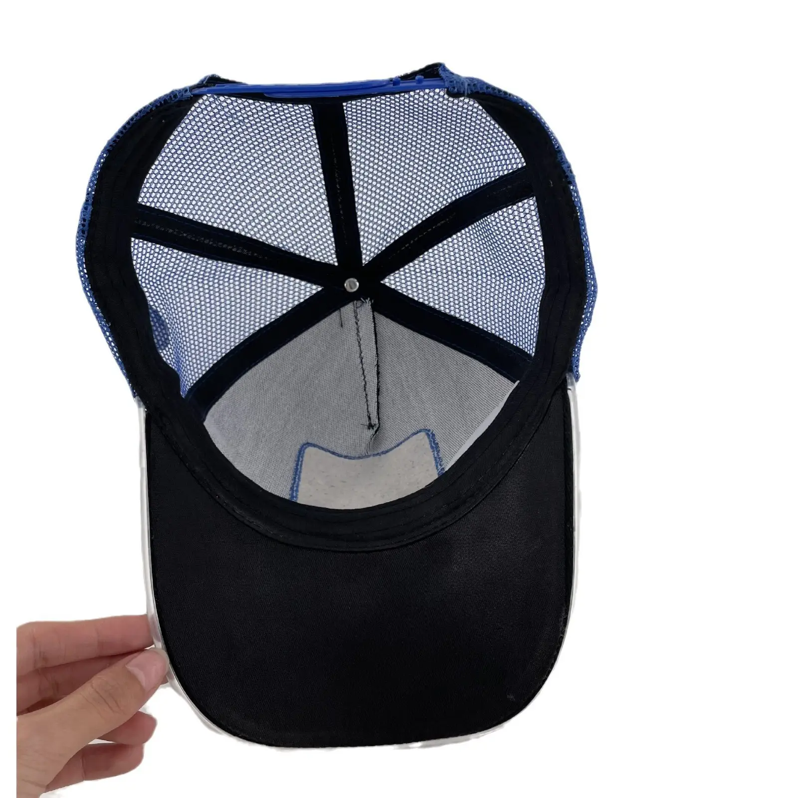 LED Neon Baseball Cap for Men Blue Black — feature 12