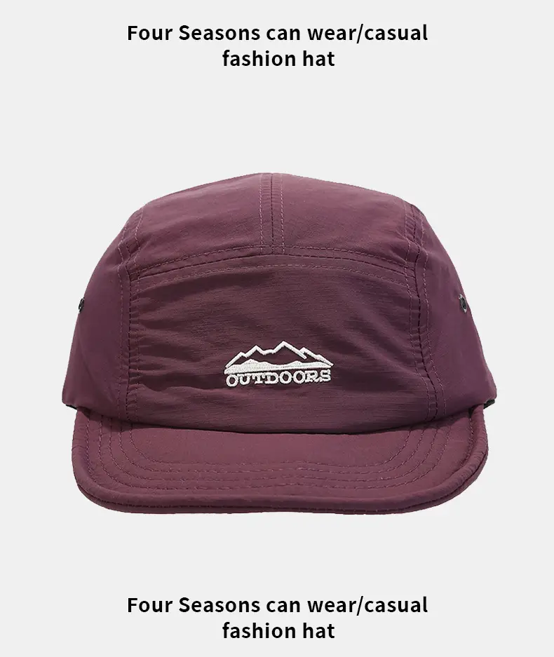Outdoor Japanese Style Baseball Cap for Men Women Breathable Quick Dry — feature 8