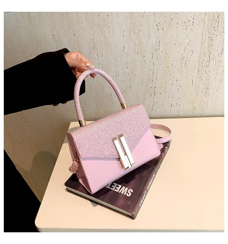 Pink Women's Square Shoulder Bag 2024 — feature 10