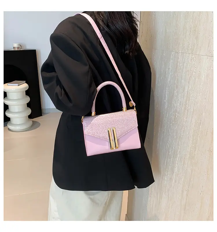 Pink Women's Square Shoulder Bag 2024 — feature 12