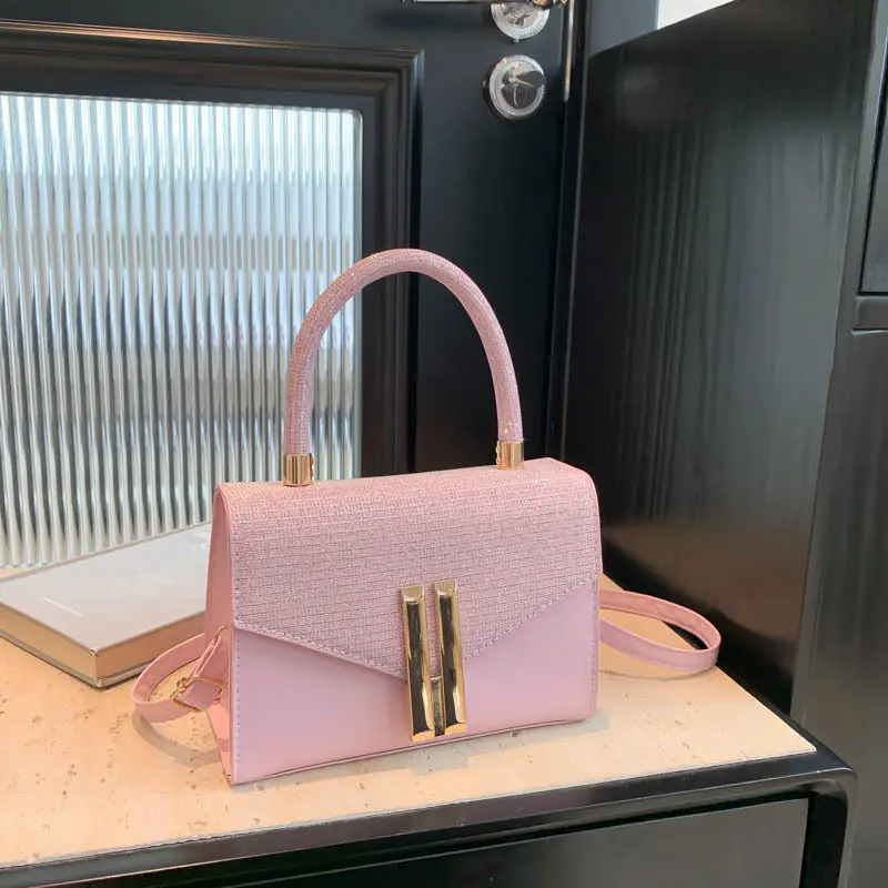 Pink Women's Square Shoulder Bag 2024 - Image 2