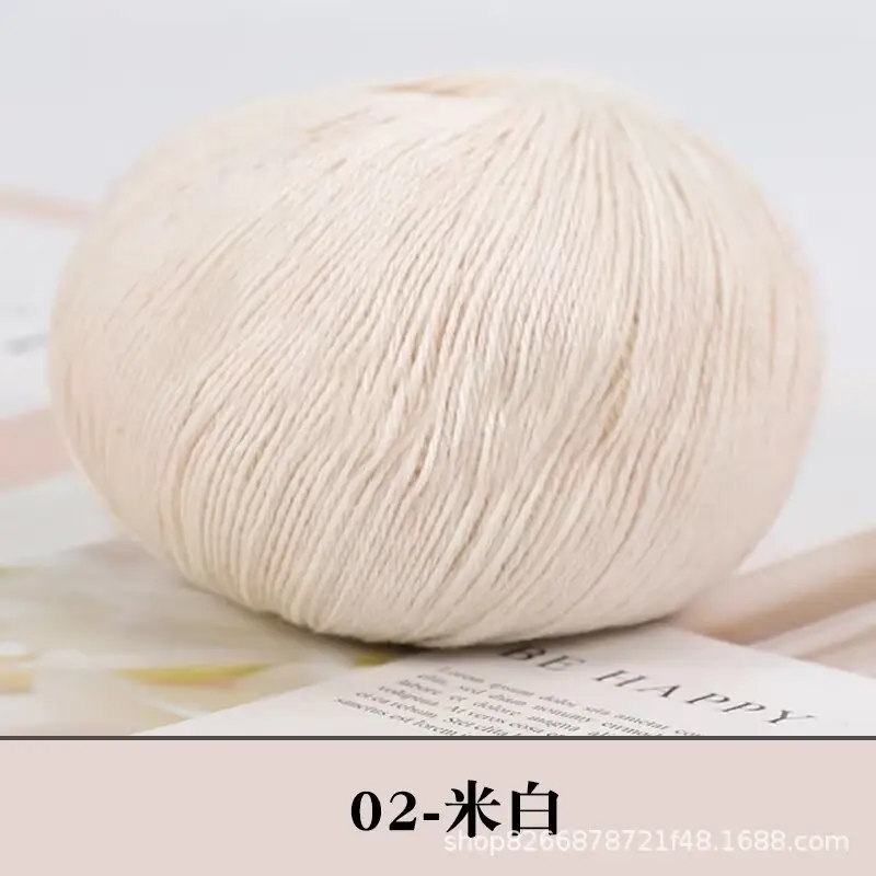 Wool wholesale factory direct genuine goods foreign trade cashmere thread hand-woven woven medium-thick sweater scarf wool group