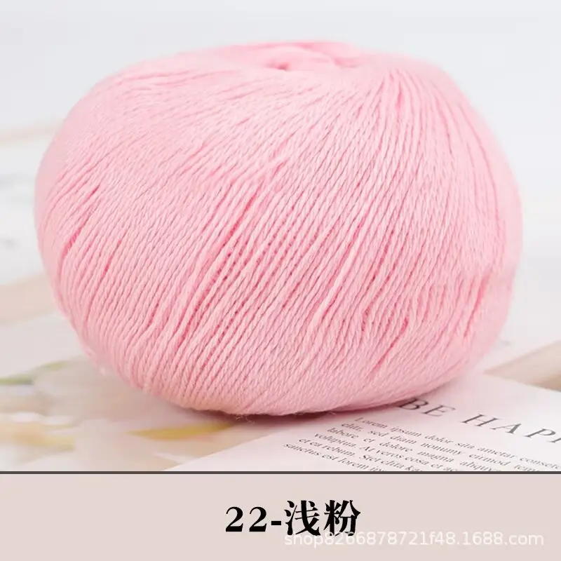 Wool wholesale factory direct genuine goods foreign trade cashmere thread hand-woven woven medium-thick sweater scarf wool group