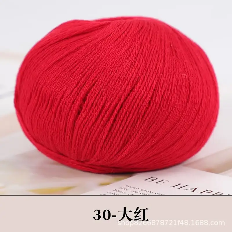 Wool wholesale factory direct genuine goods foreign trade cashmere thread hand-woven woven medium-thick sweater scarf wool group