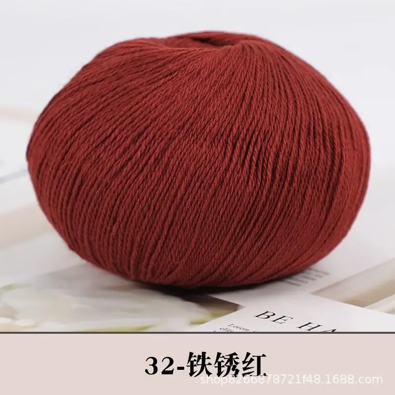 Wool wholesale factory direct genuine goods foreign trade cashmere thread hand-woven woven medium-thick sweater scarf wool group
