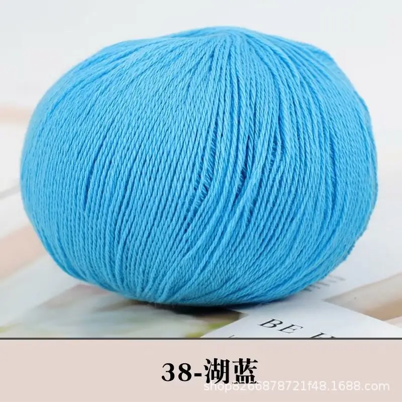 Wool wholesale factory direct genuine goods foreign trade cashmere thread hand-woven woven medium-thick sweater scarf wool group