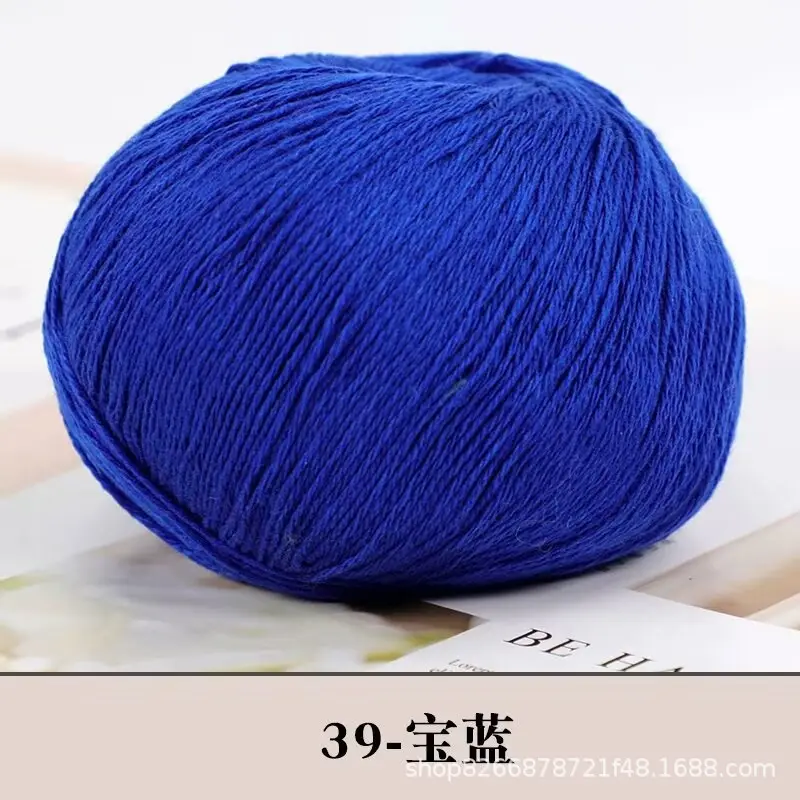 Wool wholesale factory direct genuine goods foreign trade cashmere thread hand-woven woven medium-thick sweater scarf wool group