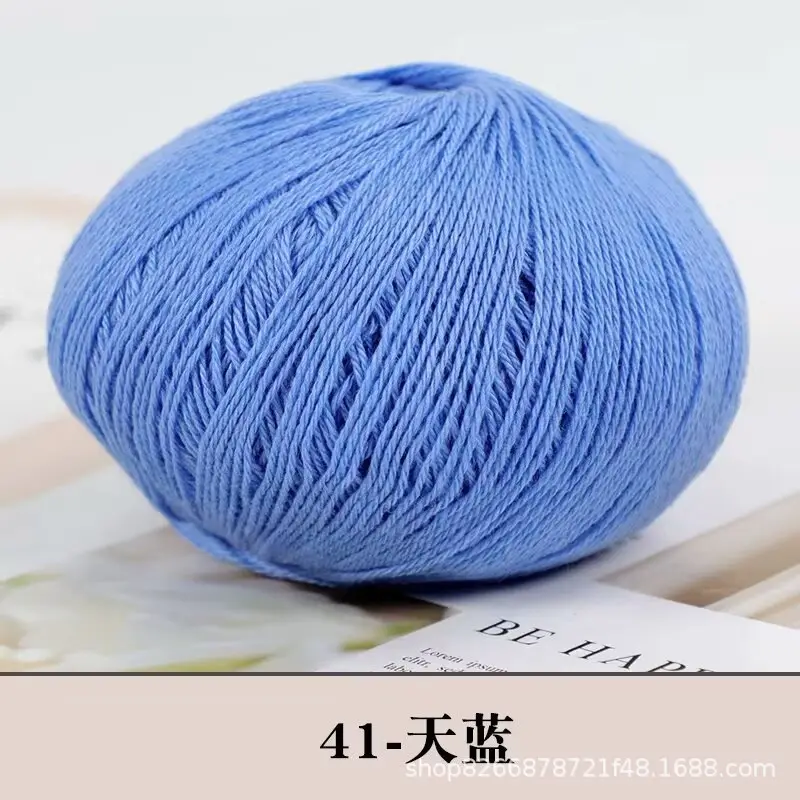 Wool wholesale factory direct genuine goods foreign trade cashmere thread hand-woven woven medium-thick sweater scarf wool group