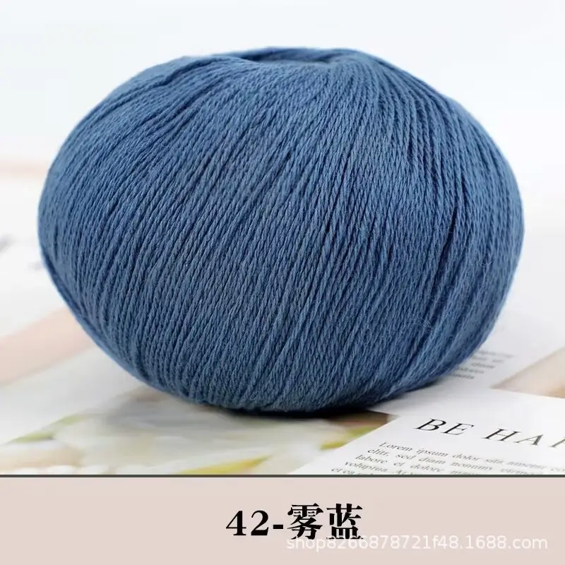 Wool wholesale factory direct genuine goods foreign trade cashmere thread hand-woven woven medium-thick sweater scarf wool group