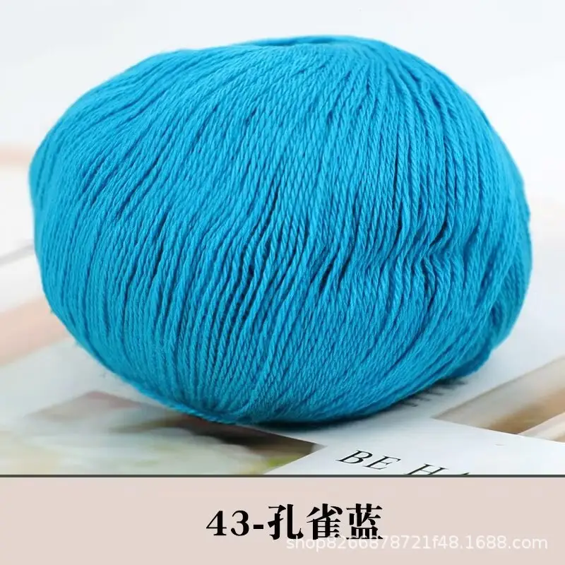 Wool wholesale factory direct genuine goods foreign trade cashmere thread hand-woven woven medium-thick sweater scarf wool group