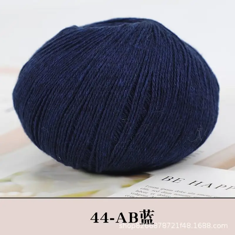 Wool wholesale factory direct genuine goods foreign trade cashmere thread hand-woven woven medium-thick sweater scarf wool group